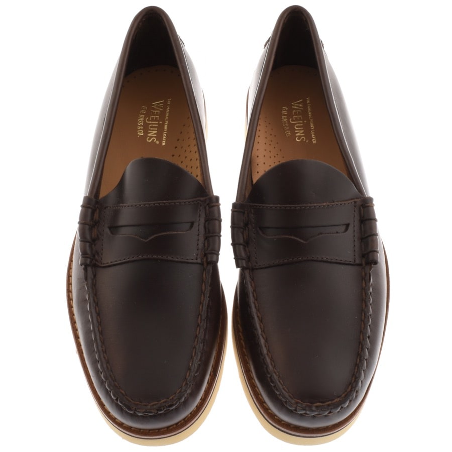 gh bass weejun ii larson leather loafers